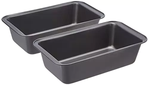 Amazon Basics - Teglia per pane in acciaio al carbonio antiaderente