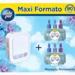 Ambi Pur Profumatore per Ambienti, 1 Diffusore Elettrico Ambiente e 2 Ricarica