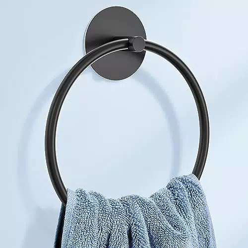 Anello Portasciugamani da Bagno - Porta Asciugamani da Bagno in Acciaio Inossidabile SUS304