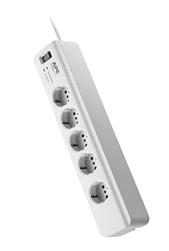 APC PM5-IT Surge Arrest Essential - Presa Filtrata - 5 Uscite Schuko/Italiane