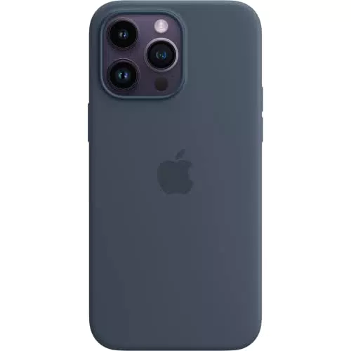 Apple Custodia MagSafe in silicone per iPhone 14 Pro Max - Blu tempesta ​​​​​​​