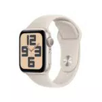 Apple Watch SE GPS 40 mm Smartwatch con cassa in alluminio color galassia e Cinturino Sport galassia - S/M. Fitness tracker