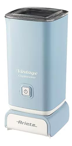 Ariete Cappuccinatore Vintage 2878, Montalatte Elettrico Stile Retrò per Cappuccino e Cioccolata Calda