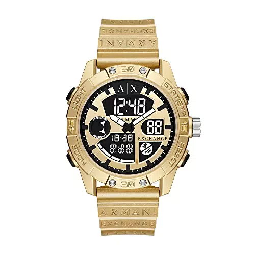 Armani Exchange Orologio da uomo, movimento Ana-Digi
