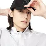 ARMANI EXCHANGE Rubber Logo AX cap Cappellino da Baseball