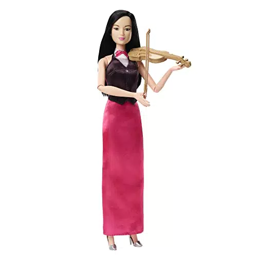 Barbie Carriere - Barbie Violinista, bambola musicista con accessori violi e archetto