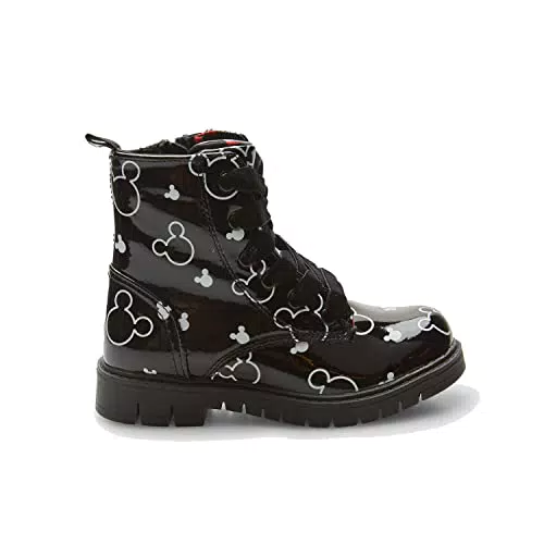 BATA Anfibi Bambina Stampa Mickey Mouse Invernali Comodi Eleganti Casual