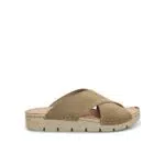 BATA Pantofole da donna in pelle estivi comodi eleganti casual