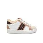 BATA Sneaker Donna con Dettagli in Eco Pelliccia e Brillantini Invernali Comodi Eleganti Casual