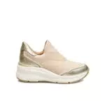 BATA Sneaker Donna in Tessuto con Inserti Laminati Invernali Comodi Eleganti Casual Slip On