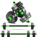 BCBIG manubri pesi palestra regolabili set Uomini e Donne kit per flessioni bilanciere e manubri 2 in 1 coppia completo