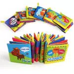 BelleStyle Libri per Neonati, Libro Stoffa Neonati, Quiet Book