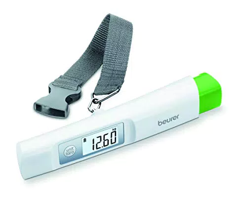 Beurer LS 20 ECO Bilancia Pesabagagli con Batteria Dynamo