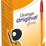 BIC 8099241 Orange Original Fine Penna a sfera, 0.8 mm