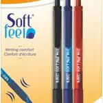 Bic Soft Feel - Penna a sfera, punta media, colori assortiti