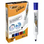 BiC Velleda 1711 Pennarelli per Lavagna Magnetica, Punta a Proiettile