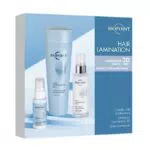 BIOPOINT - Hair Lamination Kit Laminazione Capelli, contiene Shampoo Lucentezza 200 ml + Siero Laminante 50 ml + Cristallo Gel Sublimatore 20 ml