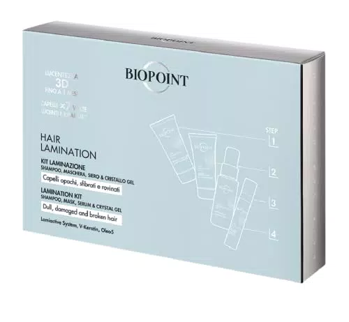 Biopoint Hair Lamination - Kit Laminazione per Capelli Sfibrati e Danneggiati