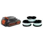 BLACK+DECKER Batteria al Litio Compatibile con prodotti BLACK+DECKER 18 V 2.0 Ah