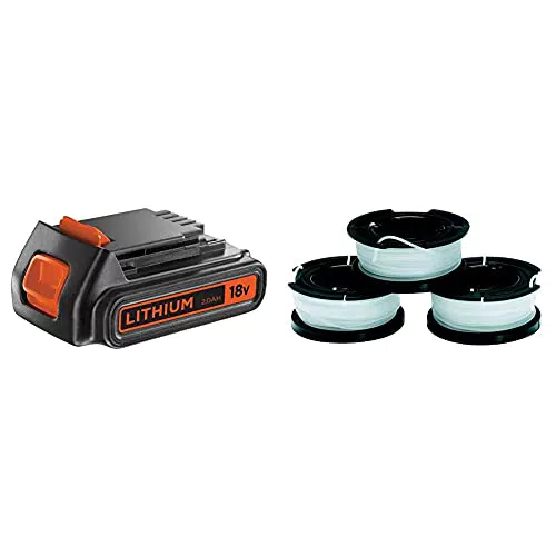 BLACK+DECKER Batteria al Litio Compatibile con prodotti BLACK+DECKER 18 V 2.0 Ah