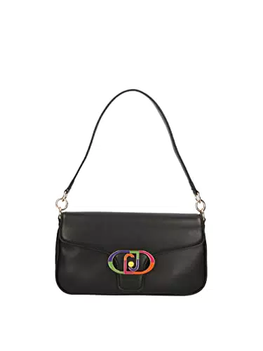 Borsa donna Liu-jo tracolla/spalla Misa crossbody ecs M ecopelle nero BS23LJ10 AA3293 E006 Media
