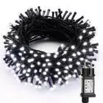 BrizLabs Luci di Natale Bianco Freddo, 29m 240 LED Luci Stringa Interno 8 Modalità Impermeabile Catena Luminosa Decorazioni Natalizie per Albero di Natale