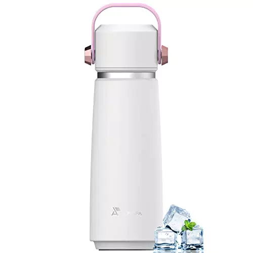 BSWAY Borraccia Termica in Acciaio inox 316, 450ml Thermos a Dppia Parete