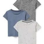 C&A Bambini T-Shirt Confezione da 3|Confezione Multipla Grigio 80