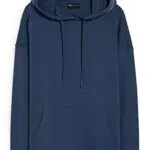 C&A Donna Felpa con Cappuccio Blu Scuro M