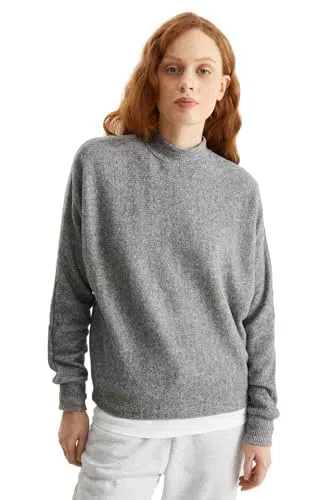 C&A Donna Felpa Grigio Melange L