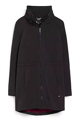 C&A Donna Impermeabile nero 40