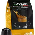 CAFFÈ TORALDO, 100 Capsule Compatibile Dolce Gusto, Miscela Gourmet