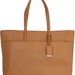 Calvin Klein Borsa Tote Bag Shopper Media, Marrone, Taglia Unica