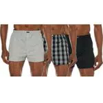 Calvin Klein Boxer lunghi da uomo, confezione da 3, multicolore