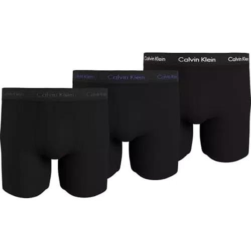 Calvin Klein Boxer Uomo Confezione da 3 Cotone Elasticizzato