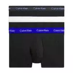 Calvin Klein Boxer Uomo Confezione da 3 Low Rise Trunks Cotone Elasticizzato