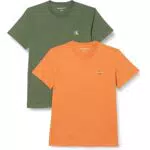 Calvin Klein Jeans Confezione da 2 T-Shirt Monologo Magliette S/S