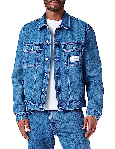 Calvin Klein Jeans Giacca Anni '90 Jeans, Denim Medium