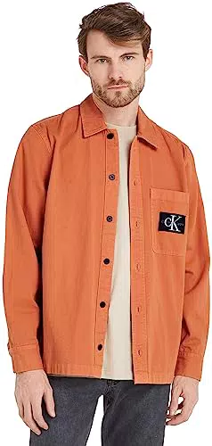 Calvin Klein Jeans Overshirt Utility Top in Tessuto