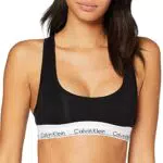 Calvin Klein Modern Cotton-Bralette Corsetto, Black