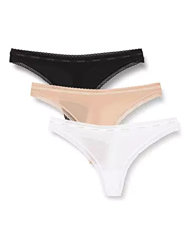 Calvin Klein Perizomi Donna Confezione da 3 Elasticizzati