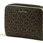 Calvin Klein Portafoglio Donna Ck Must Z/A Wllt W/Flap Medium Mono Piccolo