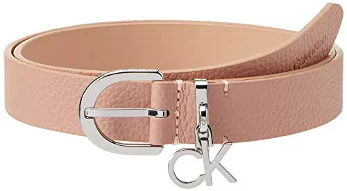 Calvin Klein RE-LOCK CHARM BUCKLE 25MM PBL, Cinghie Donna