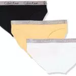 Calvin Klein Slip Bikini Modellanti Donna Confezione da 3 Cotone Elasticizzato