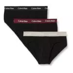 Calvin Klein Slip Hipster Uomo Confezione da 3 Cotone Elasticizzato