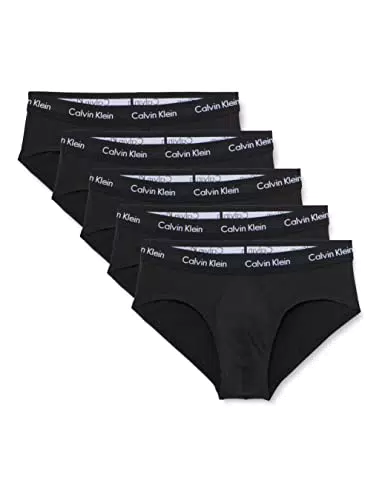 Calvin Klein Slip Hipster Uomo Confezione da 3 Cotone Elasticizzato