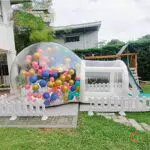 Casa A Cupola Gonfiabile All'aperto Bubble House/Tenda da Campeggio Matrimonio Festa di Compleanno/Palloncino A Cupola Artista Tenda Gonfiabile Trasparente Bubble House