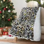 Catalonia Classy Coperta Sherpa coperte di peluche grigie