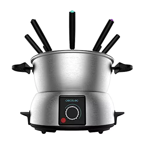 Cecotec Fonduta elettrica 8018 Fun GourmetFondue, potenza 1000 W