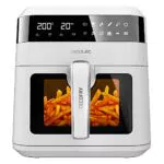 Cecotec Friggitrice ad Aria da 6 Litri Cecofry Experience Window White 6000. 1300 W